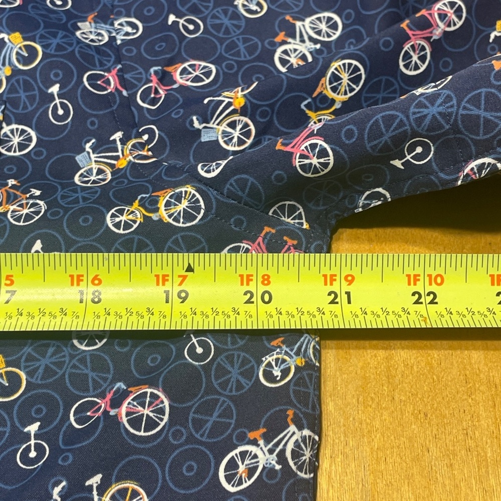 Johnston Murphy Button Down Performance Shirt Bic… - image 8